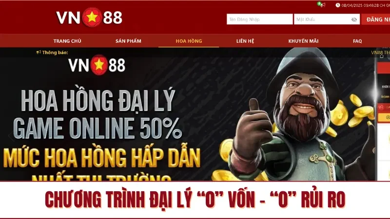 Chương trình đại lý “0” vốn- “0” rủi ro
